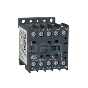 LC1K1210M7 Sch 나이더 Iec 접촉기 K 3P 12A 220V 50/60Hz 소형 접촉기 LC1K1210M7