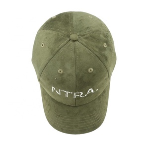 2021 Green Custom Blank Baseball Cap <b>Hats</b> Suede - Product Image 5