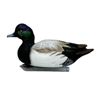 Leurre de chasse flottant pour canard bleu, style artificiel, en PE rigide, pour la chasse en extérieur