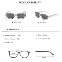 Lunettes de soleil EUGENIA, forme spéciale, vintage, pour femmes, miroir carré à reflets, qualité supérieure, transparentes