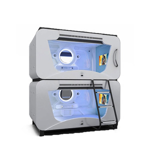 Viên nang khách sạn phòng ngủ viên nang ngủ Pod giường tầng viên nang tùy chỉnh nhựa thấm vỏ bán thành phẩm - Product Image 5