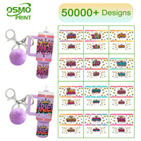 Servizio Personalizzabile Osmo: Adesivi Colorati con Citazioni per Infermieri, Cartoni Animati, UV DTF, Mini Portachiavi Stanley, Decorazioni e Decalcomanie