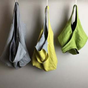 Loonde personnalisé Hobo épaule chanvre Gym épicerie fille dame sac à main Shopping Sequin lin sac fourre-tout - Product Image 3