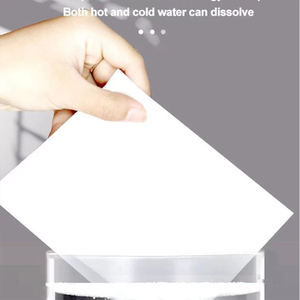 Comprimés de détergent ménager jetables écologiques Ocean Breeze Feuilles de blanchisserie en papier à bon prix - Product Image 3