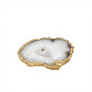 Posavasos de Resina con Efecto 3D, Estilo Moderno y Ecológico, Aspecto Brillante, Forma Redonda, para Oficina o Escritorio - Product Image 1