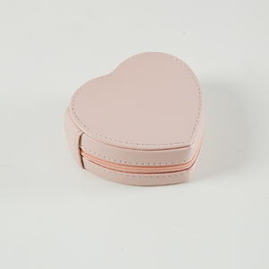 Estuche de Cuero Personalizado con Logotipo, con Cierre, Portátil, para Guardar Joyas, Organizador de Viaje, Cajas para Joyas - Product Image 6