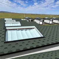 Architektonische Asphaltschindeln mit Vollständigen Spezifikationen Wasserdichte Laminierte Bitumen-Dachziegel für Villa und Wohnhaus
