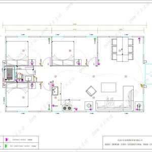 20-футовый 40-футовый роскошный сборный стальной контейнерный дом, складной, мобильный, расширяемый, передвижной дом, мобильные сборные дома - Product Image 6