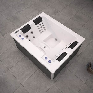 <span class=keywords><strong>Spa</strong></span> <span class=keywords><strong>de</strong></span> massage Jaccuzzi autoportant en acrylique pour 4 personnes Chute d'eau à débordement <span class=keywords><strong>de</strong></span> 2m Balboa en option Bain à remous portable en plastique Salle <span class=keywords><strong>de</strong></span> bain - Product Image 4