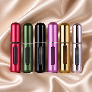 Flacon de parfum rechargeable à pompe facile à remplir 5ml 8ml, atomiseur portable en aluminium à brume fine pour les trajets quotidiens - Product Image 1