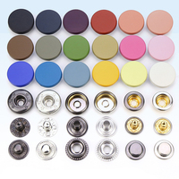 Bouton à pression en laiton et alliage de zinc à motif personnalisé pour abaya et thobe, 4 parties, pour vêtements