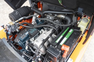 Cjlift מחיר זול lpg מלגזה 3 3.5 3.8 טון Nissan k25 מנוע גז גז בנזין מונטרטילה lpg מלגזה מלגזה - Product Image 6