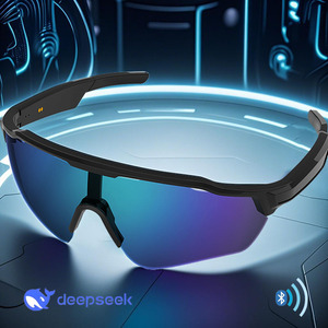 Gafas deportivas para ciclismo, gafas para correr, gafas inteligentes de traducción, gafas de sol Deepseek AI, Lentes Inteligentes, gafas de seguridad - Product Image 3
