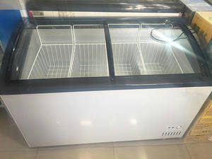 Congélateur coffre basse température à deux portes, <span class=keywords><strong>petit</strong></span> congélateur-réfrigérateur monotempérature pour la vente en gros - Product Image 4