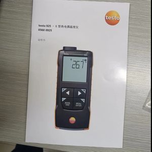 เครื่องวัดอุณหภูมิ<span class=keywords><strong>925</strong></span> <span class=keywords><strong>testo</strong></span> แบบดั้งเดิม9250 No.0560สำหรับวิศวกรรมการทำความร้อน/เทคโนโลยีการปรับอากาศ - Product Image 2