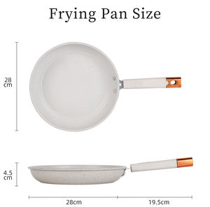 Sartén de Acero al Carbono con Revestimiento Antiadherente de Granito, Sartén para Bistec de Hierro, Apta para Inducción, Sartenes de Hierro - Product Image 6