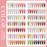 HONEY GIRL OEM Fournitures pour ongles, 26 styles, collection de palettes de gel Pat Pat longue durée, ensemble de vernis à ongles personnalisé pour les ongles