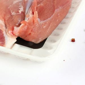Biodegradable <b>PLA</b> Film Soaker Super Absorbent Meat Pad for Food Packaging - Product Image 6