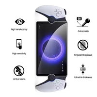 Anti-Fingerabdruck-Spiele konsole Gehärtetes Glas für Sony PS5 PlayStation Portal Displays chutz folie Anti Scratch
