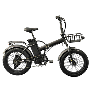 Bicicleta Plegable con Llantas Gruesas, Cuadro de Aluminio, 20 Pulgadas, Motor de 500w, Mini Bicicleta Eléctrica de Montaña - Product Image 5