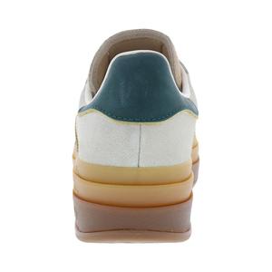 Scarpe Adidas Gazelle Bold da Donna, Colori Crema, Verde Collegiate, Beige Magic, Stile Casual - Product Image 3