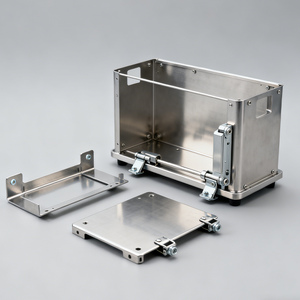 Pièces de fabrication de tôles en cuivre, aluminium et acier inoxydable sur mesure, découpe <span class=keywords><strong>laser</strong></span>, assemblage, soudage, pour équipements médicaux - Product Image 1