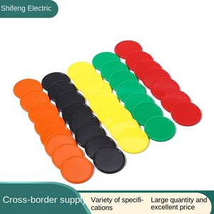 Jetons de comptage en plastique personnalisés de 37 mm, multicolores, vierges, pour <span class=keywords><strong>jeux</strong></span>, jouets éducatifs Montessori pour la salle de classe - Product Image 2