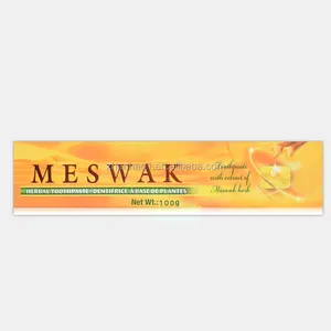 Marca nomes flor de halal livre médica, melhor branqueamento dubai herbal miswak fabricantes de pasta de dente