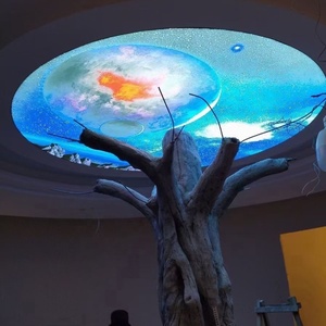 ZHIHAI Blue Galaxy Star Space Hotel Trang Trí Chống Cháy Đẹp Trọng Lượng Nhẹ Đình Chỉ 3d Xốp Trần - Product Image 3