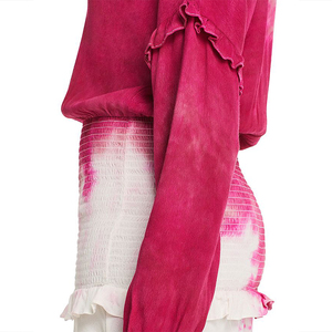 Vestidos Elegantes de Nueva Llegada <span class=keywords><strong>2021</strong></span>, Vestidos Ajustados con Estampado Degradado, Vestido Casual de Manga Larga <span class=keywords><strong>para</strong></span> Mujer - Product Image 3