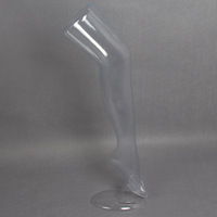 Vente en gros Mannequin femme jambes longues Présentoir de formes de chaussettes jambes en plastique Mannequin pour chaussettes