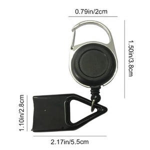 Wowo Công Nghệ Vòng Mini Cao Cấp Thuốc Lá Nhẹ Hơn Chủ Biểu Tượng Tùy Chỉnh Dây Xích Nhẹ Hơn Keychain Với Có Thể Thu Vào Clip - Product Image 4