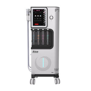 Multifunctional 8 in 1 Oxygen Bubble Blackhead Removal Ultrasonic Oxygen Facial Injection Diamond Microdermabrasion Machine - Product Image 1