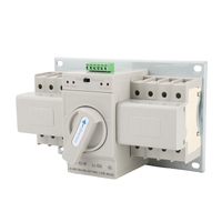 CNCSGK 2P 4P Commutateur manuel et automatique à double alimentation 63A 63 Amp 400V Commutateur de transfert automatique de générateur de type CB