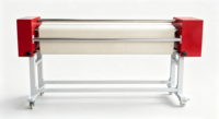 Máquina de sublimación industrial de rodillos con calefacción eléctrica de 200*1600mm, diseño compacto integrado para transferencia de piezas de tela al por mayor