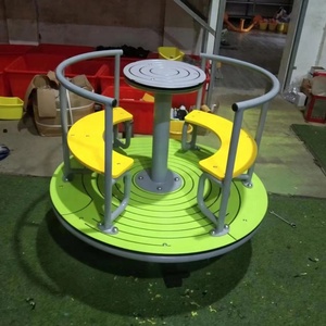 Ensemble de carrousel pour enfants en plastique de haute qualité pour équipement d'occasion de terrain de jeu d'arrière-cour à vendre. pour le jardin, la maison et la maternelle - Product Image 3