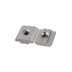 Écrou à vis réglable de <span class=keywords><strong>50</strong></span> <span class=keywords><strong>mm</strong></span> de longueur, finition zinguée, type écrou hexagonal, filetage M3 pour acier au carbone, acier inoxydable, laiton galvanisé - Product Image 2