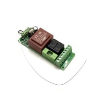 Controlador Universal 110/220V, Receptor de 2 Canales, Placa PCB Tubular, 433mhz