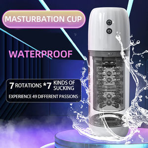 Vollständig Wasserdichter 7-fach Saugender Rotierender Automatischer Masturbator für Männer, Oralsex-Maschine, Stroker, Erotikspielzeug für Erwachsene - Product Image 3