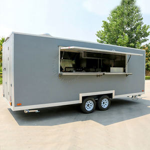 Customized Fiberglass Giant Helmet Shaped Coffee Kiosk Cart Hotdogs Chips Truck Mobile Food Trailer for Markets - Product Image 4