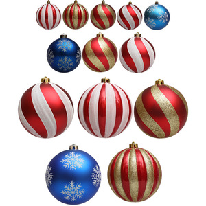 Decorazione Natalizia a Forma di Zucca e Fiocco di Neve, Palline Grandi da 10 cm, 12 cm, 15 cm per Matrimoni e Compleanni - Product Image 3
