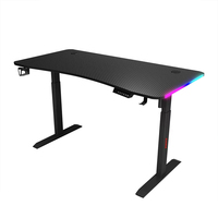 Bureau debout électrique réglable en hauteur de haute qualité, mobilier de bureau moderne, table de jeu informatique