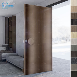 Puerta <span class=keywords><strong>de</strong></span> Entrada Principal <span class=keywords><strong>de</strong></span> <span class=keywords><strong>Madera</strong></span> <span class=keywords><strong>de</strong></span> Lujo Estilo Americano, Puerta Pivotante <span class=keywords><strong>de</strong></span> <span class=keywords><strong>Madera</strong></span> <span class=keywords><strong>Exterior</strong></span>, Diseños <span class=keywords><strong>de</strong></span> <span class=keywords><strong>Puertas</strong></span> <span class=keywords><strong>de</strong></span> <span class=keywords><strong>Madera</strong></span> Exteriores Modernas para Villas con Vidrio - Product Image 6