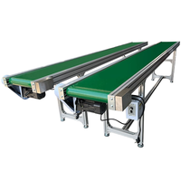 Ligne de convoyeur à bande modulaire en aluminium pour l'automatisation industrielle, le transport sur ligne d'assemblage et les applications d'emballage
