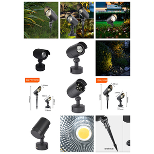 Projecteur LED étanche IP65 9x3W, lampe de spot extérieure à haut lumen, éclairage paysager pour hôtels, stades - Product Image 2
