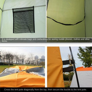 Tente en <span class=keywords><strong>toile</strong></span> d'extérieur pour la pêche, le <span class=keywords><strong>bain</strong></span>, le changement <span class=keywords><strong>de</strong></span> vêtements-Tente <span class=keywords><strong>de</strong></span> toilette mobile carrée pour le camping, la plage et la natation - Product Image 6