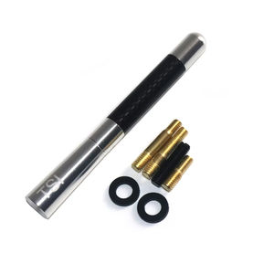 Antenne de toit de voiture de 12 cm en fibre de carbone, antenne courte de réception pour Ford Focus 1 2 3 4 <span class=keywords><strong>MK1</strong></span> MK2 MK3 MK4 Mondeo <span class=keywords><strong>EcoSport</strong></span> Ranger - Product Image 4