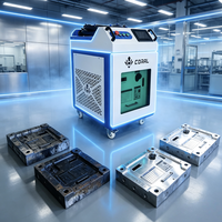 Mesin Pembersih Laser Serat Kontinu Genggam CRL-QX-3000W Pembersih Permukaan Logam Penghilang Karat Industri