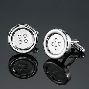 All'ingrosso gemello di rame di alta qualità elegante gemello da donna di lusso con bottone quadrato da uomo con bracciale della camicia francese - Product Image 4