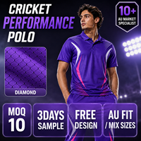 Conjunto de Camisetas Polo de Cricket Sublimadas Personalizadas FQ para Hombre y Mujer, Ropa de Club de Cricket, Ropa Deportiva, Polo de Presentación para Viajes Fuera del Campo